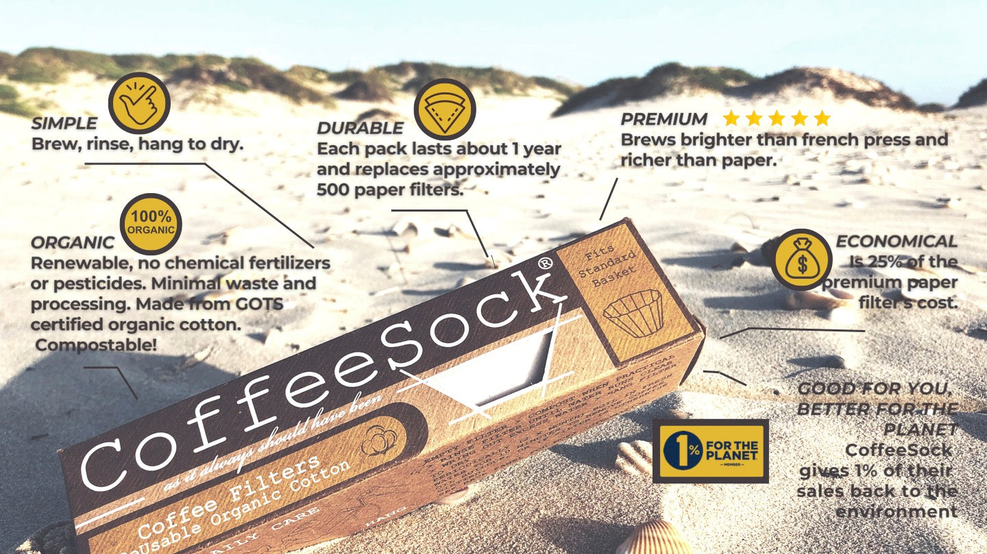 Coffee Sock ® Hot Brew Chemex ® Filters